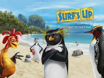 Surf's Up screen shot title